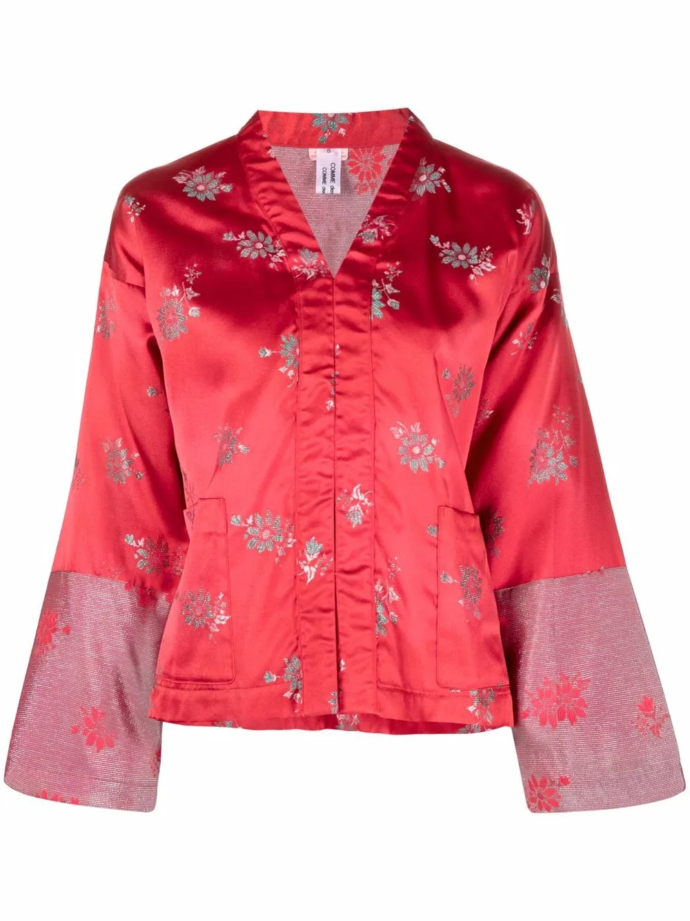 

Куртка с цветочным узором Comme Des Garçons Comme Des Garçons, красный