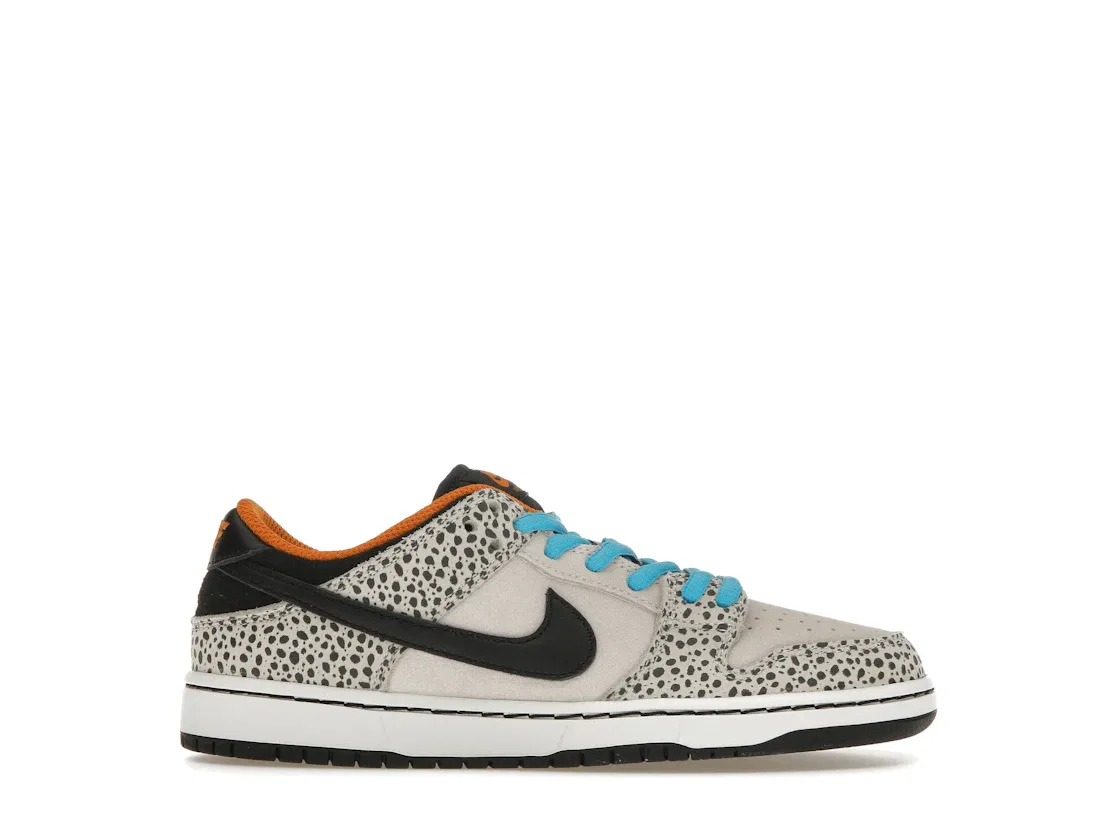 Детские кроссовки с принтом Nike SB Dunk Low Nike, Phantom/Black/Monarch/Summit White/Chlorine Blue