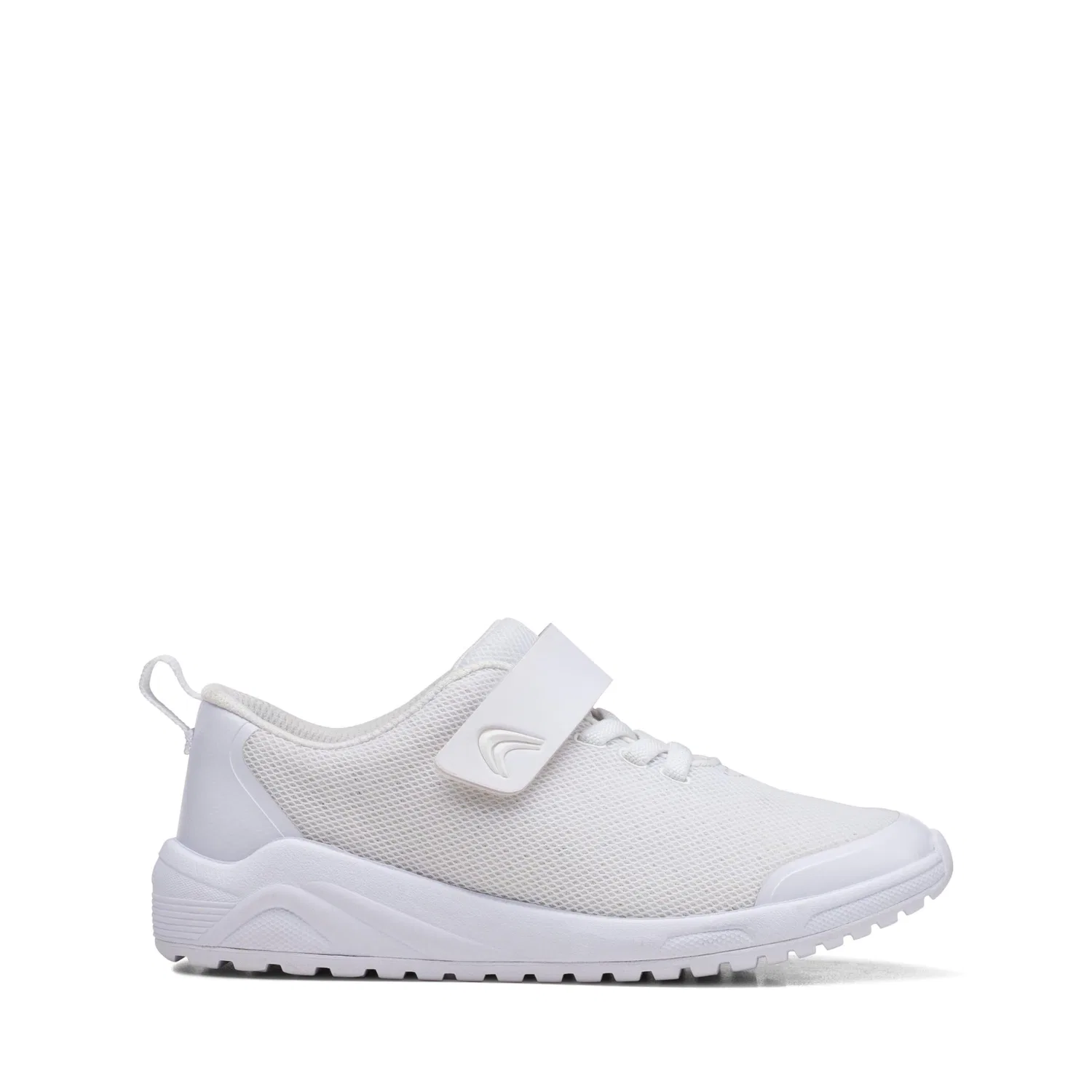 Детские кроссовки для мальчиков с контурной поддержкой Aeon Peace K Clarks, White — фото 2
