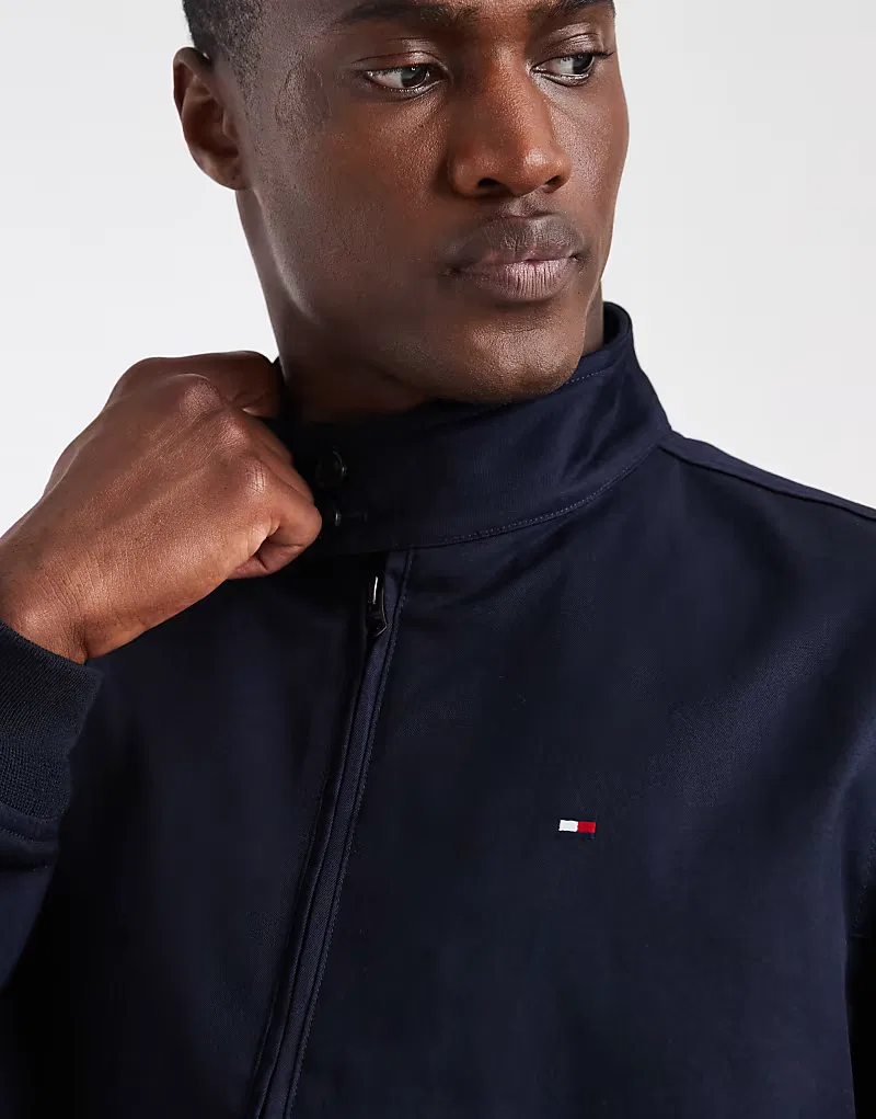 Классическая куртка-харрингтон от Tommy Hilfiger, темно-синий — фото 3