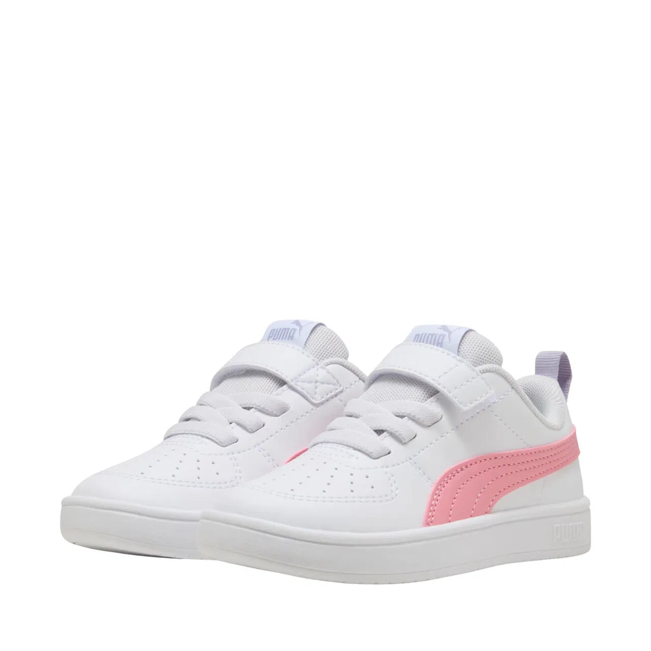 Детские кроссовки с дышащим верхом Puma Rickie AC PS, Weiss — фото 2