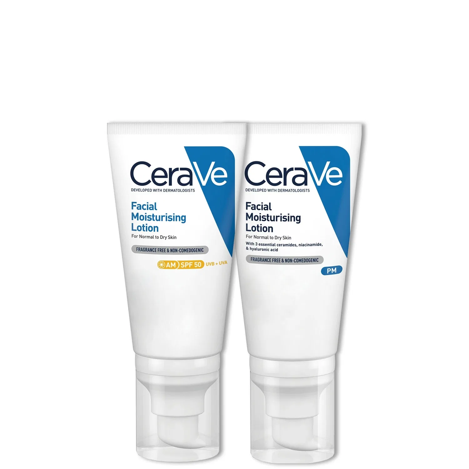 Набор дневного и ночного увлажняющих кремов для лица CeraVe Day & Night Facial Moisturising Duo