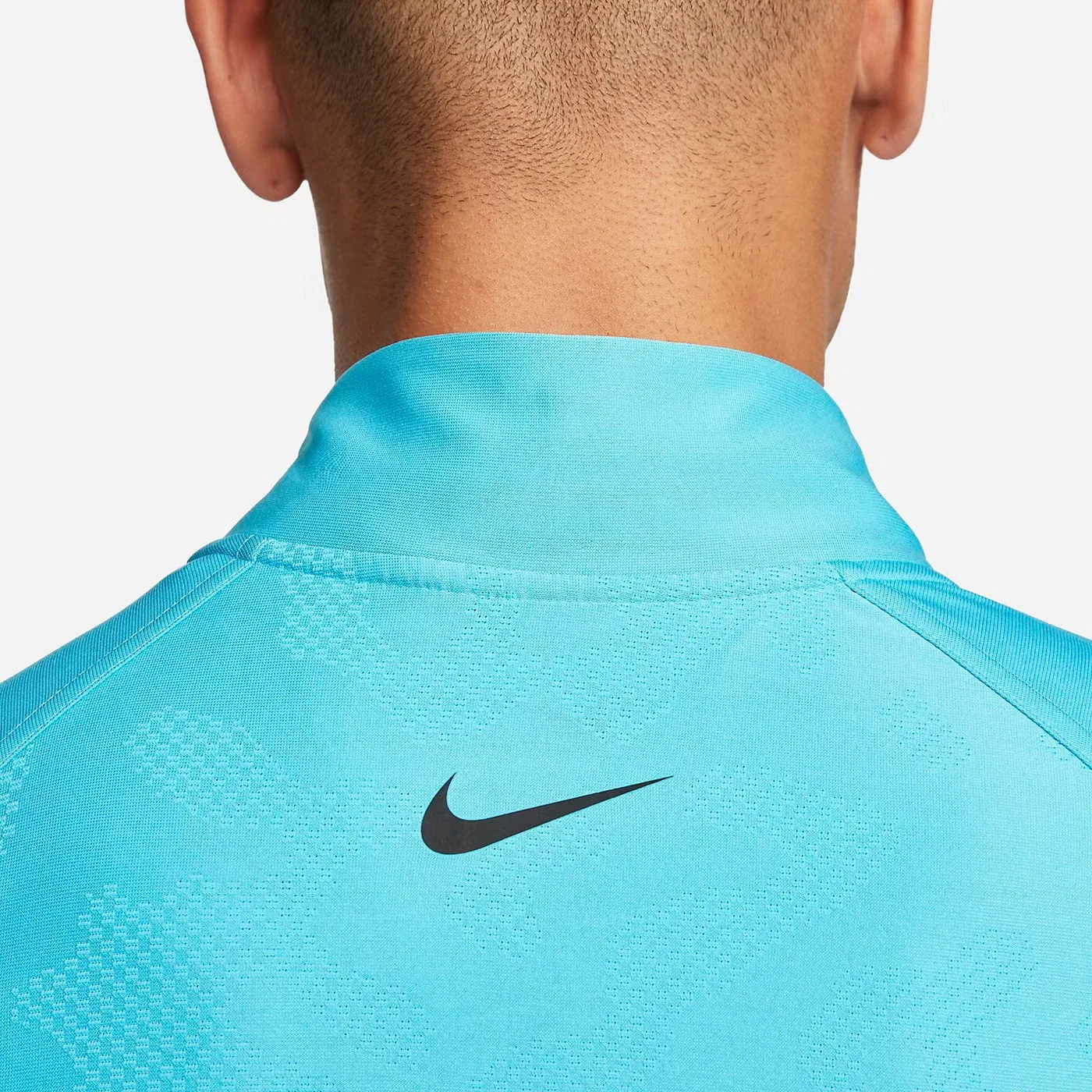 Куртка для гольфа с длинным рукавом Dri-Fit Adv Tour 1/2-Zip Nike, синяя — фото 3