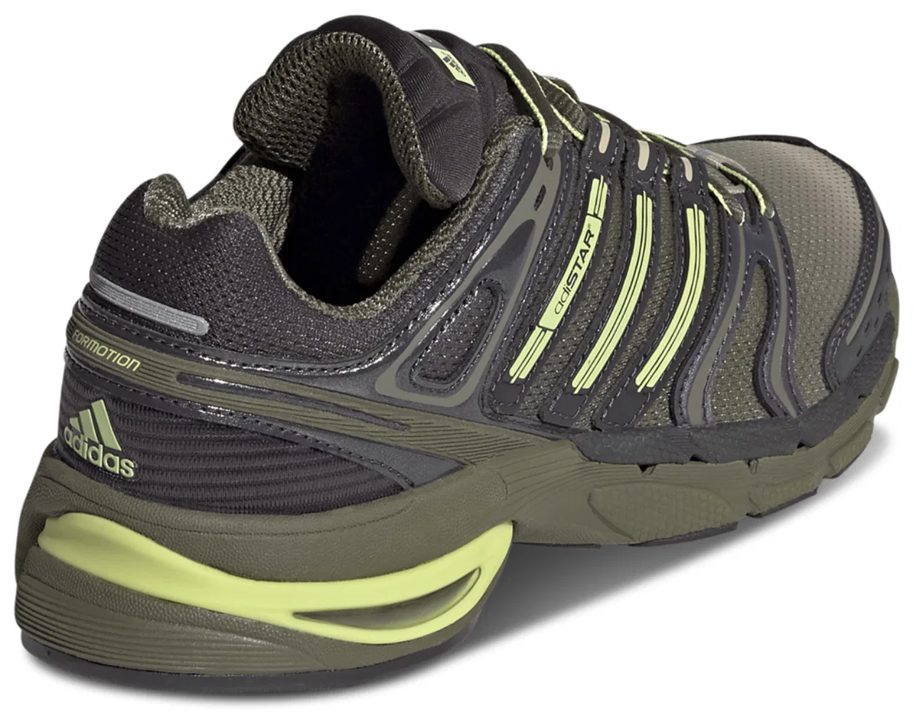 Кроссовки для мальчиков Adistar Control 5 Adidas, цвет Olive Strata/Stone Khaki/Semi Frozen Yellow — фото 3
