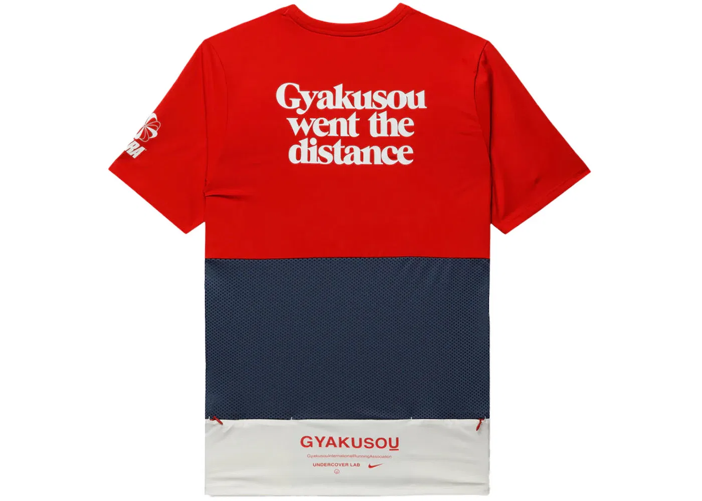Мужская футболка с принтом Nike x Gyakusou NRG, Красный — фото 2