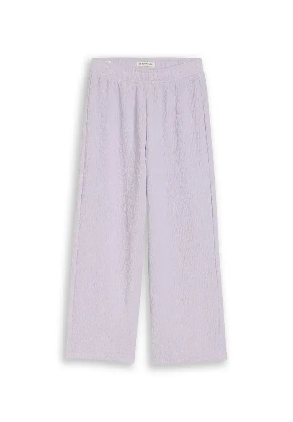 Брюки из полиэстера Culotte Tom Tailor, Cool Lilac, сиреневый