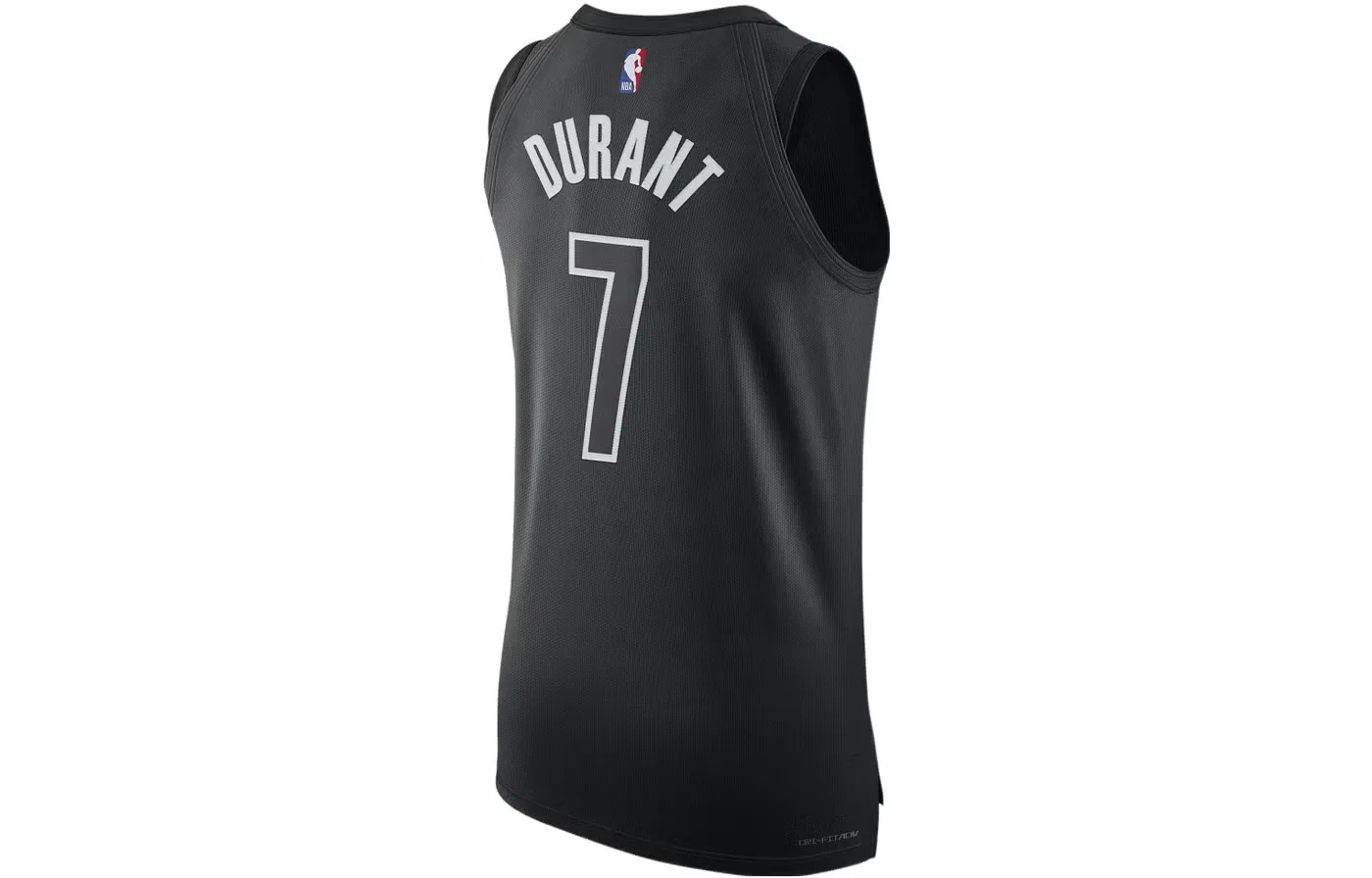 Джерси баскетбольное с принтом Kevin Durant 7 Jordan, черный — фото 3