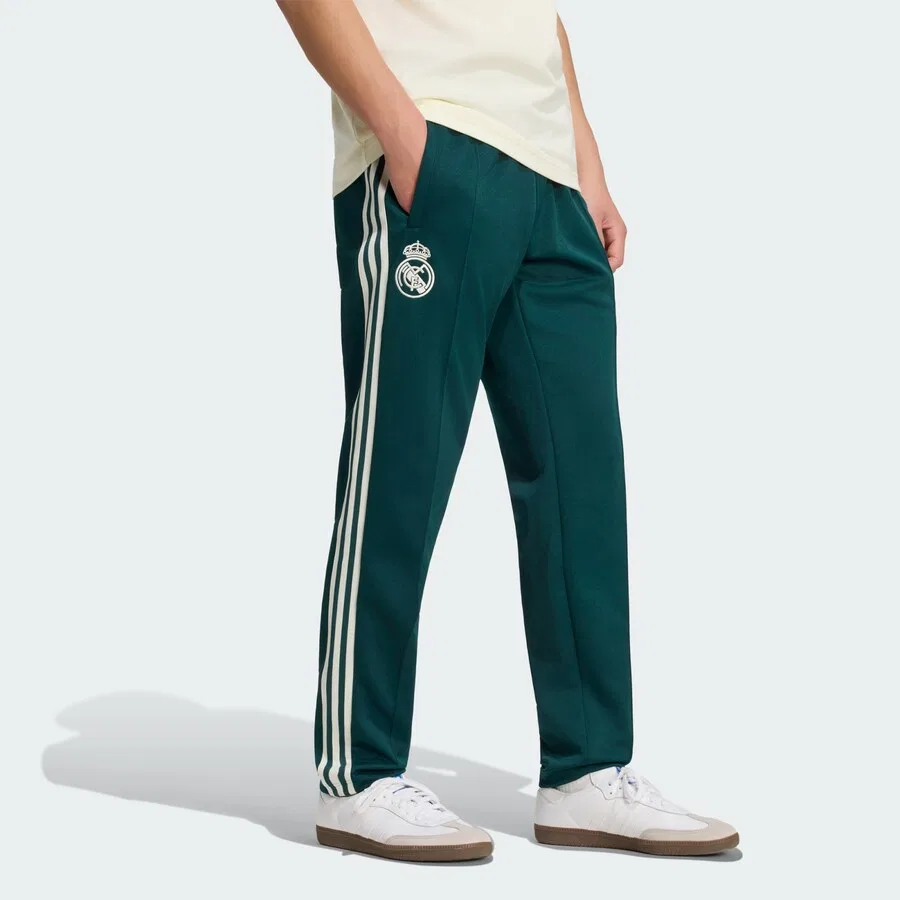 Спортивные брюки ADIDAS PERFORMANCE Regular Workout Pants 'Real Madrid' темно-зеленого цвета — фото 2