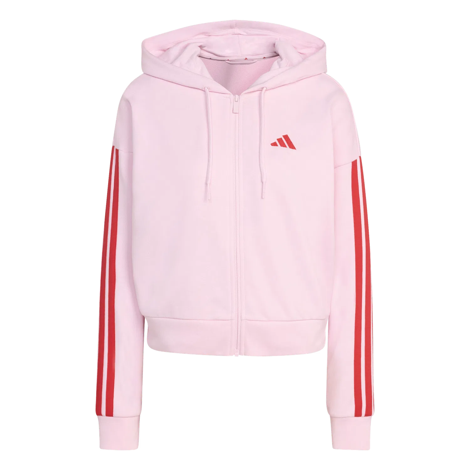 Женское худи свободного кроя Adidas, розовый