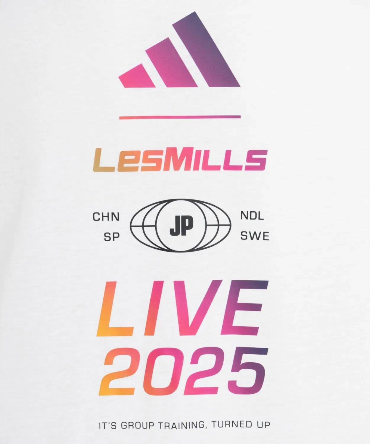 Мужское/Женское топ-безрукавка LesMills Event Tank Tokyo Adidas, Белый — фото 4