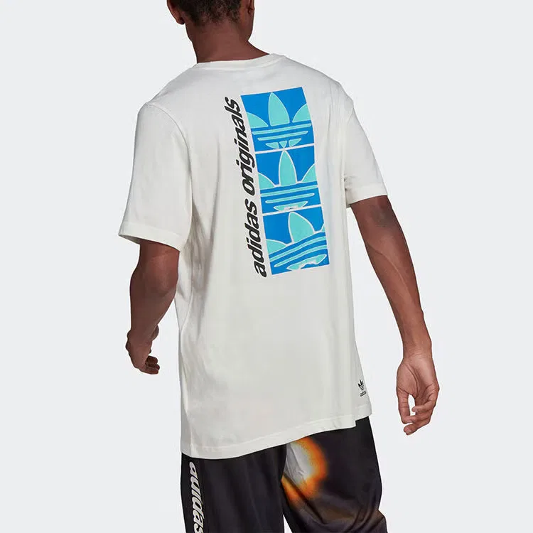 Футболка с принтом Yung Z Tee 1 Adidas, белый — фото 3