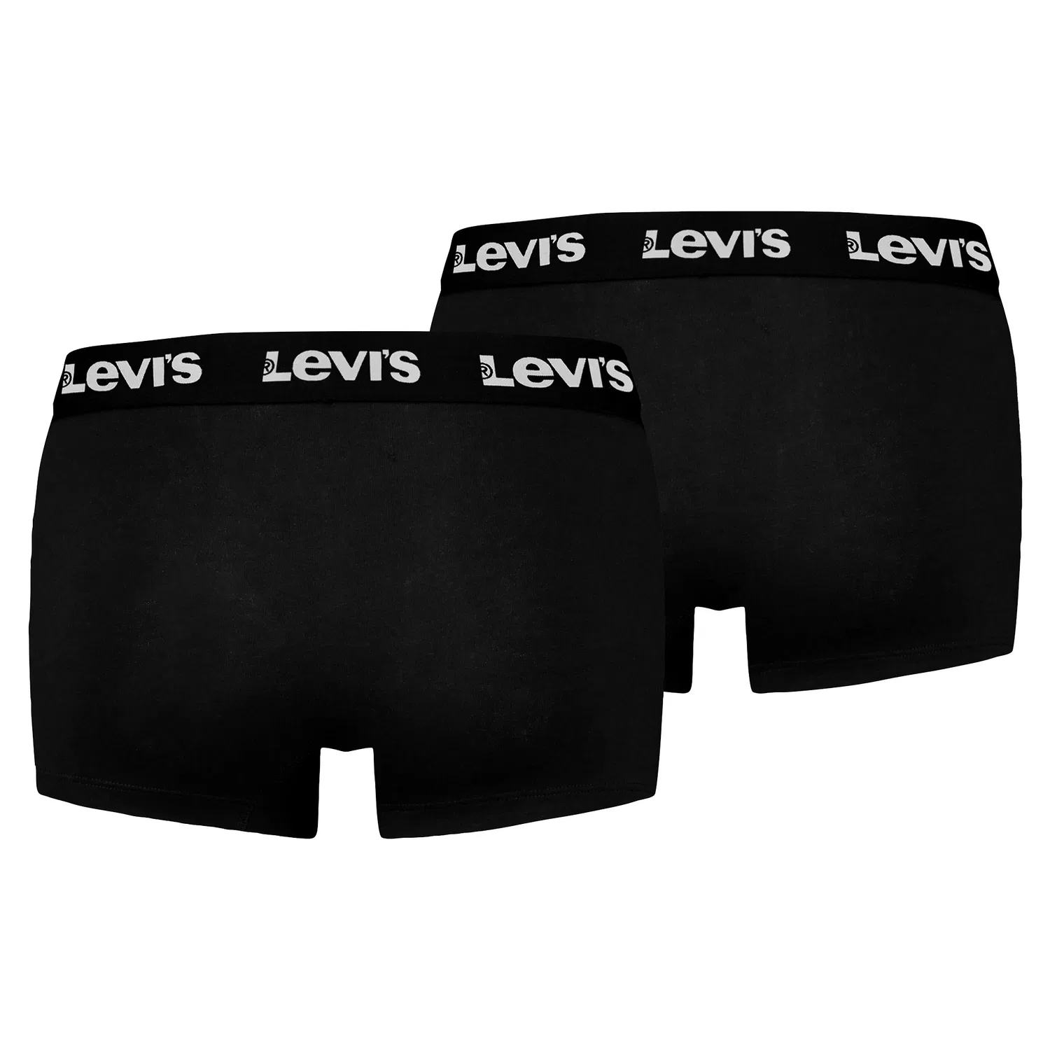 Трусы-боксеры с логотипом комплект 2 шт Repeat Logo Levis, черный — фото 2