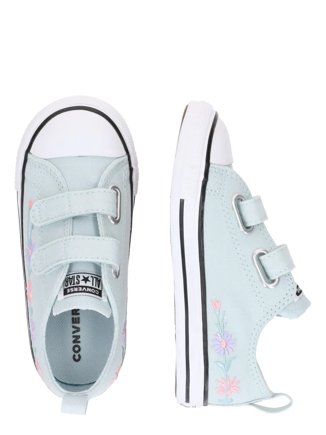 Кроссовки Converse Ctas Ox You Dew небесно-голубого цвета — фото 2