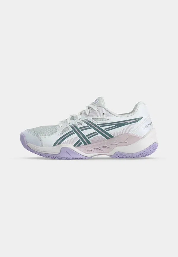 Кроссовки Gel Powerbreak унисекс для бега Asics, белый/бирюзовый — фото 2