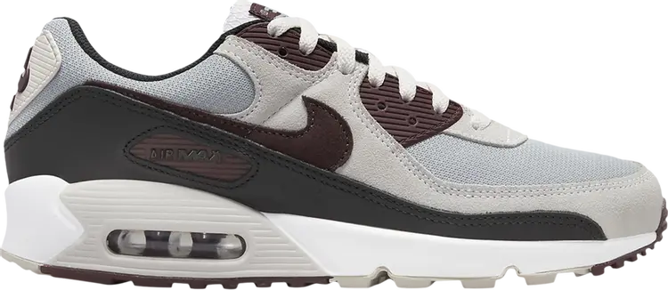

Кроссовки Nike Air Max 90 'Burgundy Crush', серый
