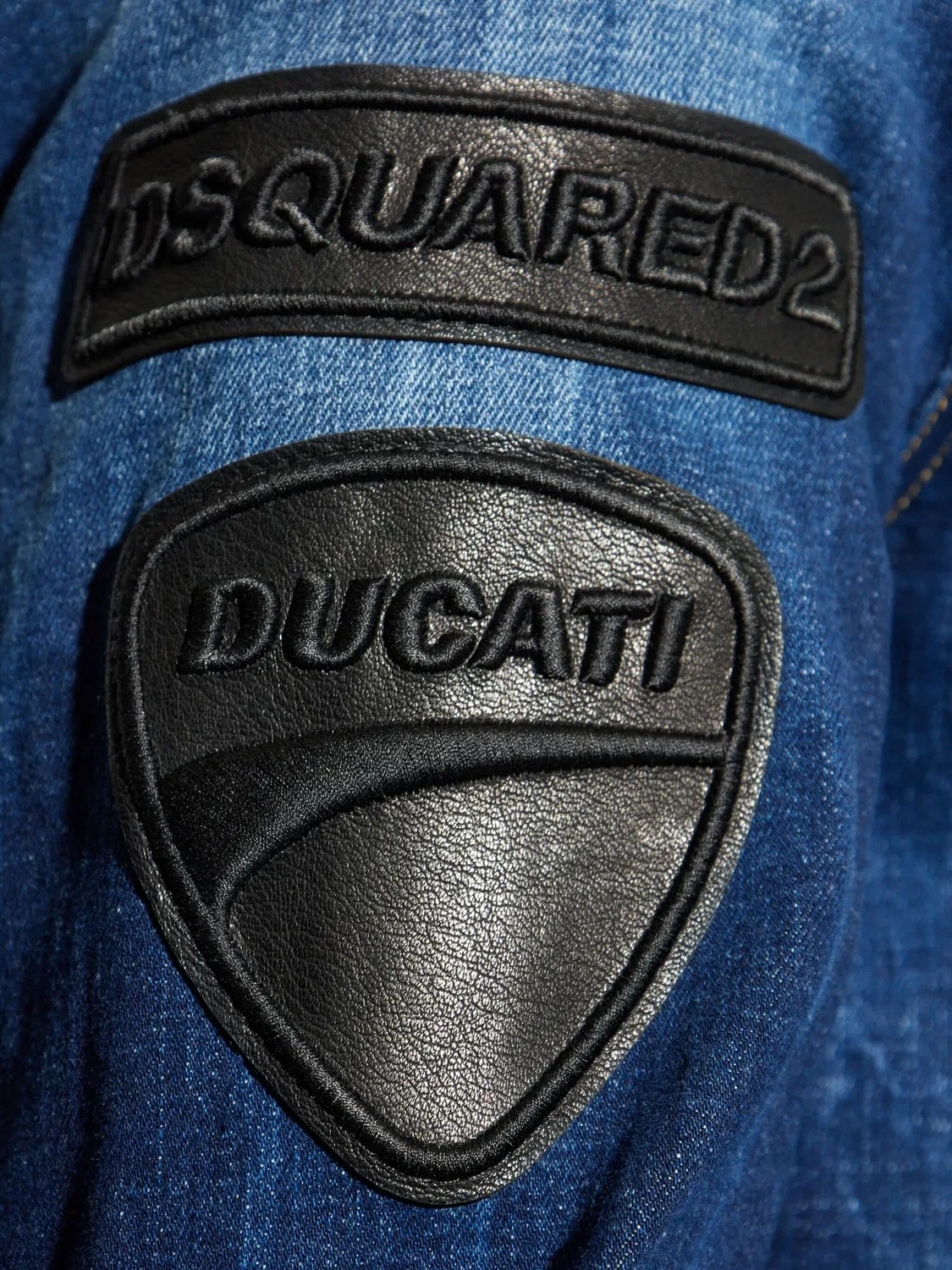 Рубашка с накладными карманами x Ducati DSQUARED2, синий — фото 2