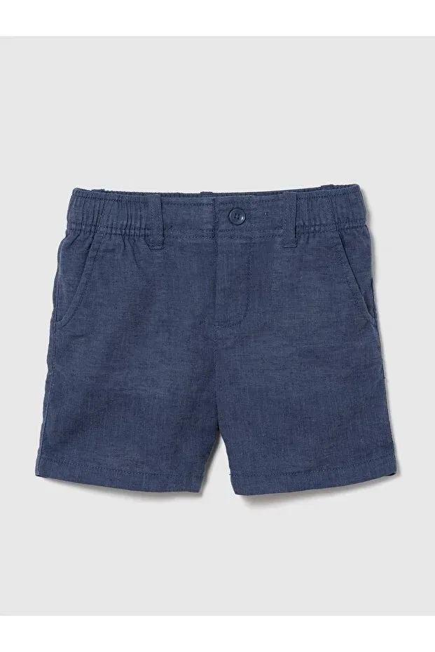 Детские шорты для мальчиков льняные Gap, Blue002