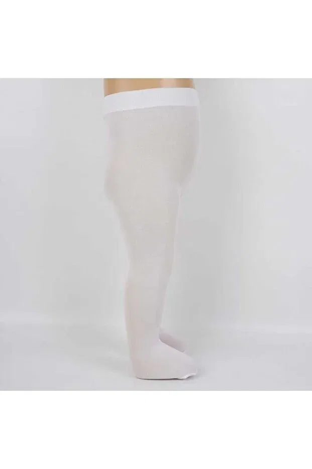 Детские колготки для новорожденных из микрофибры Dore, White