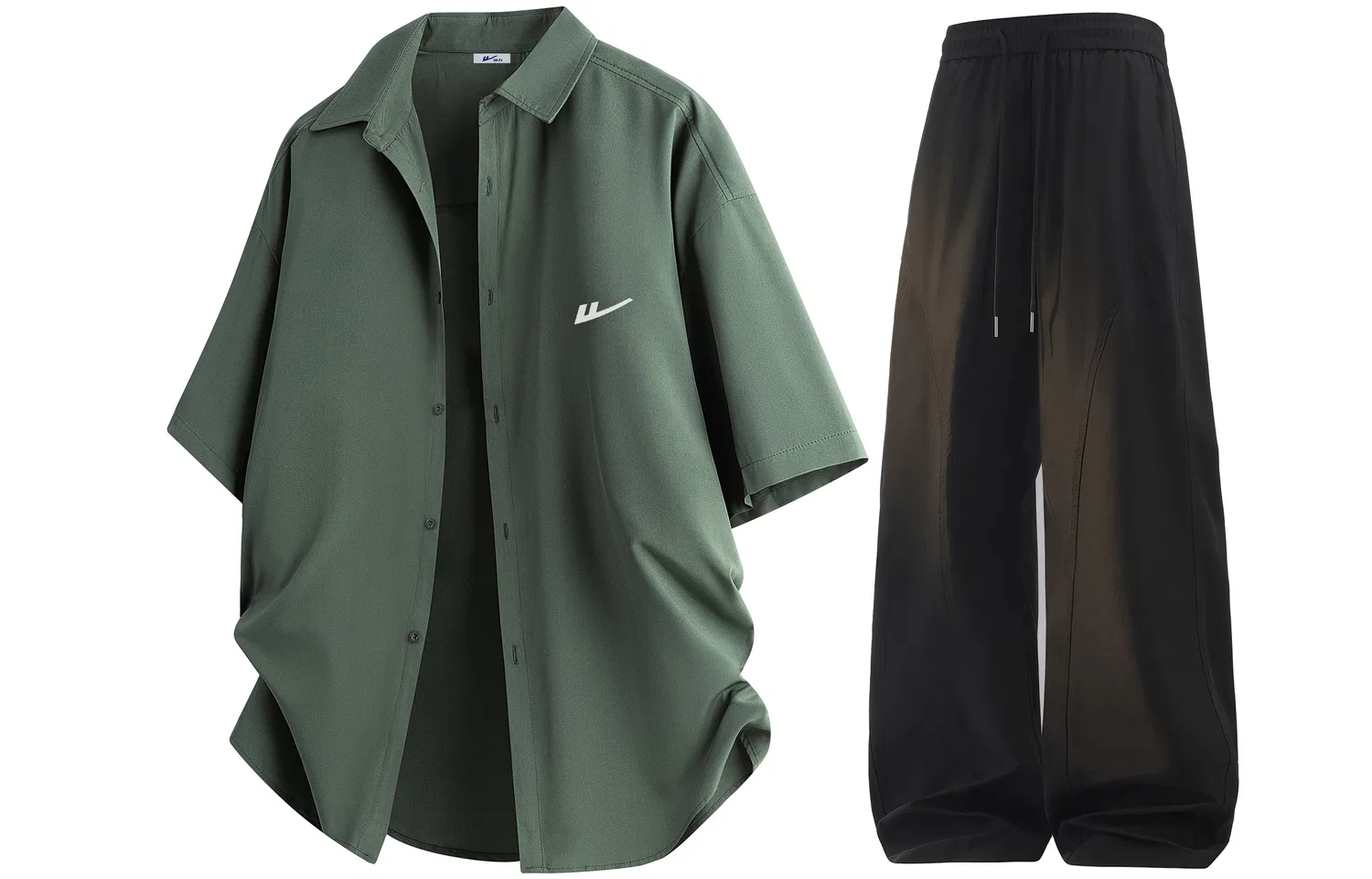 Детский комплект спортивной одежды Army Green Cool 2-Piece Set WARRIOR