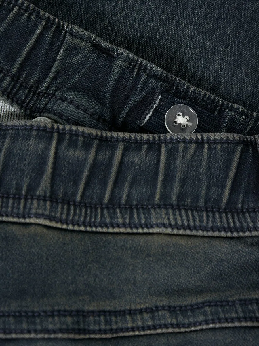 Джинсы NAME IT Slim fit 'NKMROBIN' темно-синего цвета — фото 3