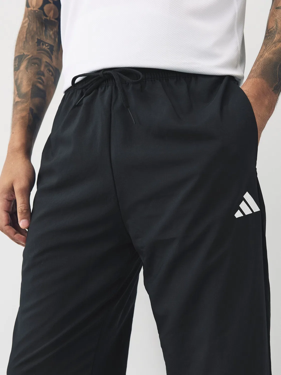 Джоггеры Stanford от adidas, черные — фото 4