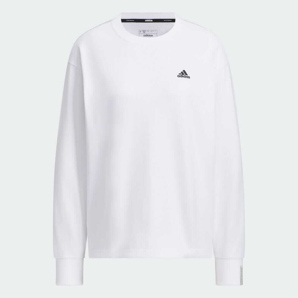 

Лонгслив Adidas Essentials Plus Small Logo, белый
