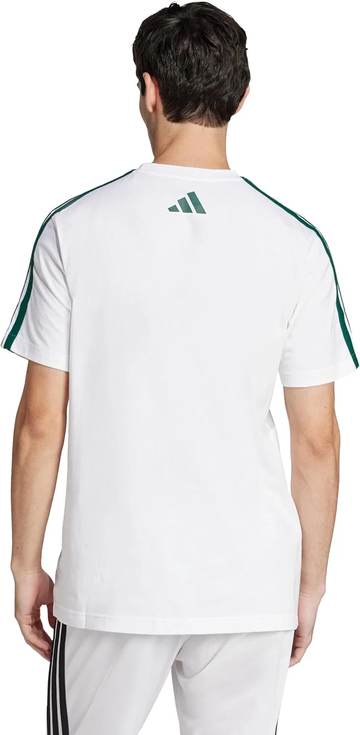 Футболка с графикой adidas, белый — фото 3