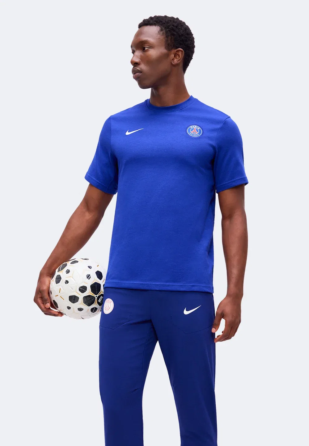 Игровая форма ПСЖ для бега - клубная форма Nike Performance, Deep Royal Blue/White — фото 4