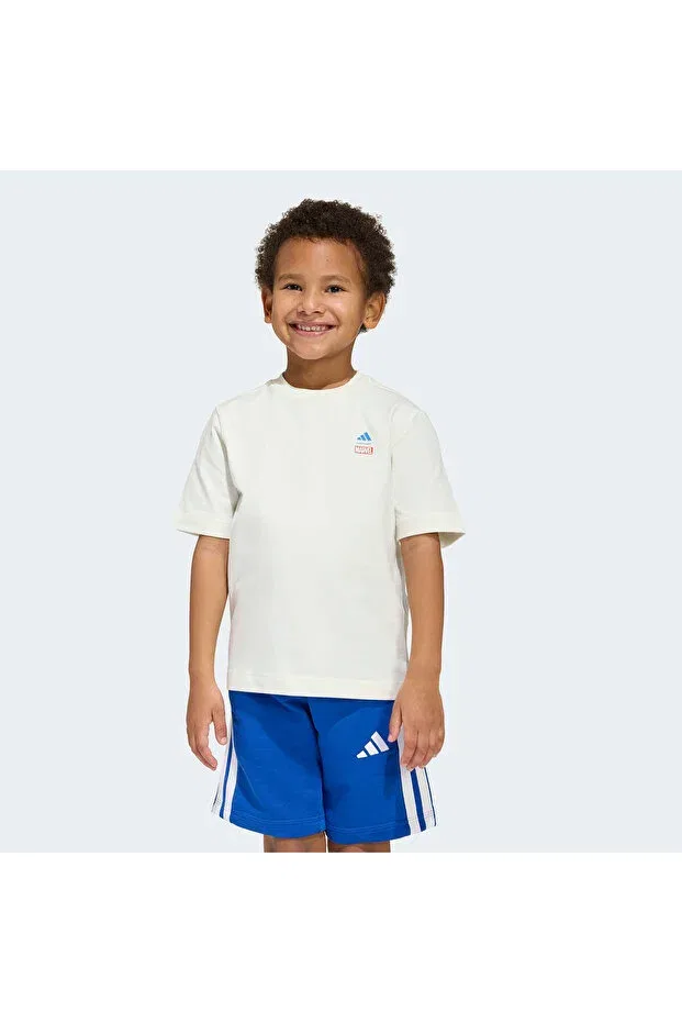 Детская футболка для девочек хлопковая Marvel Kids Adidas, White
