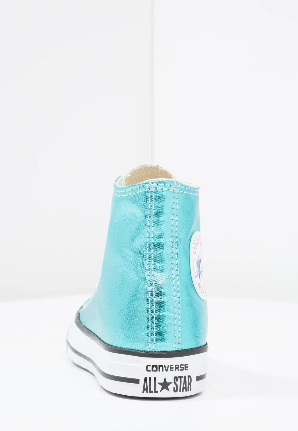 Кроссовки Chuck Taylor All Star - сезонные металлические оттенки - высокие кроссовки Converse, Turquese — фото 4