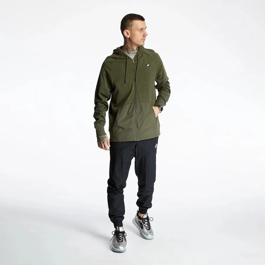 Детский свитшот с капюшоном с принтом Nike Sportswear Me Mix, Nike, Зеленый — фото 2