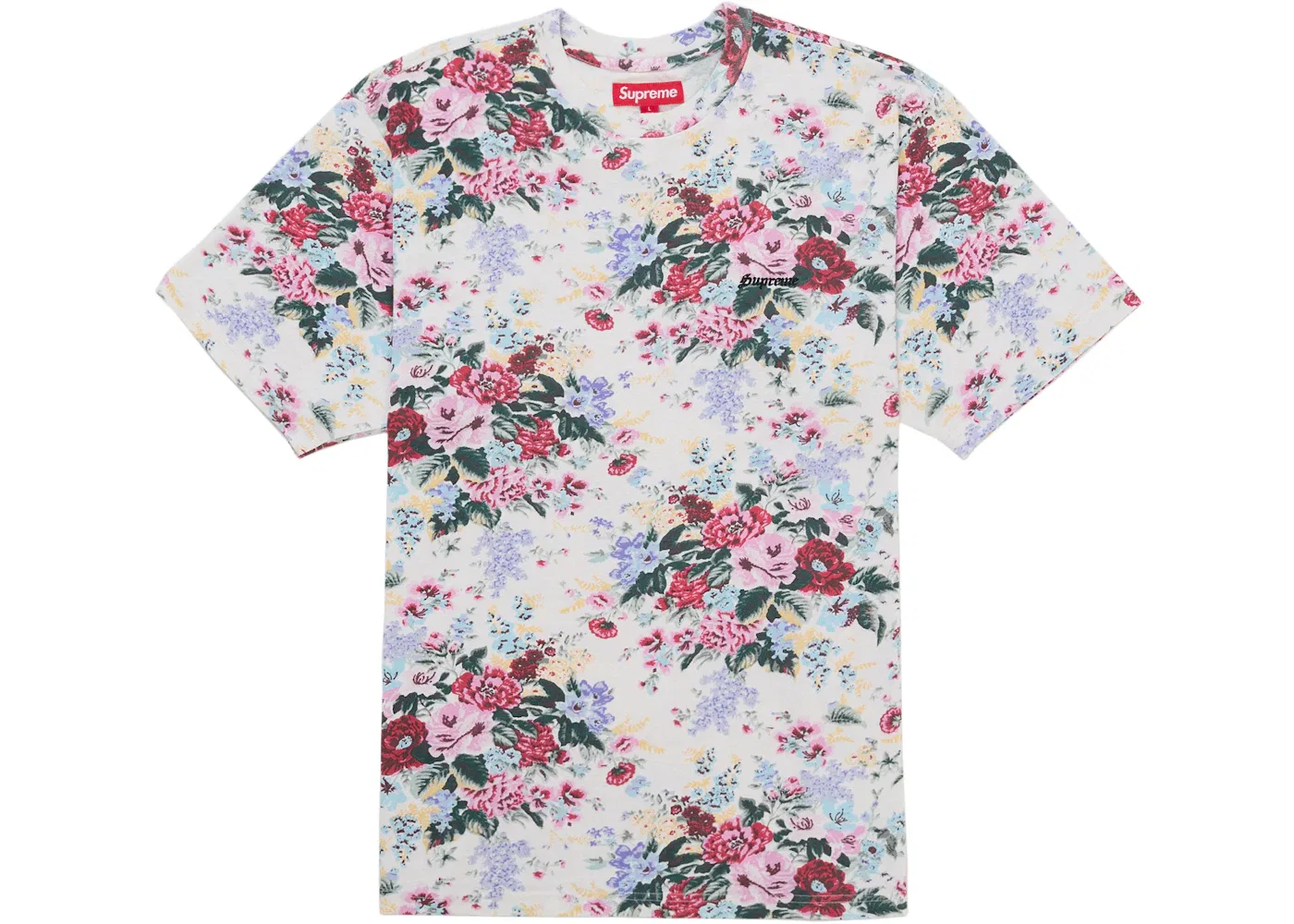 Мужская футболка с принтом Supreme Top (SS26), Floral