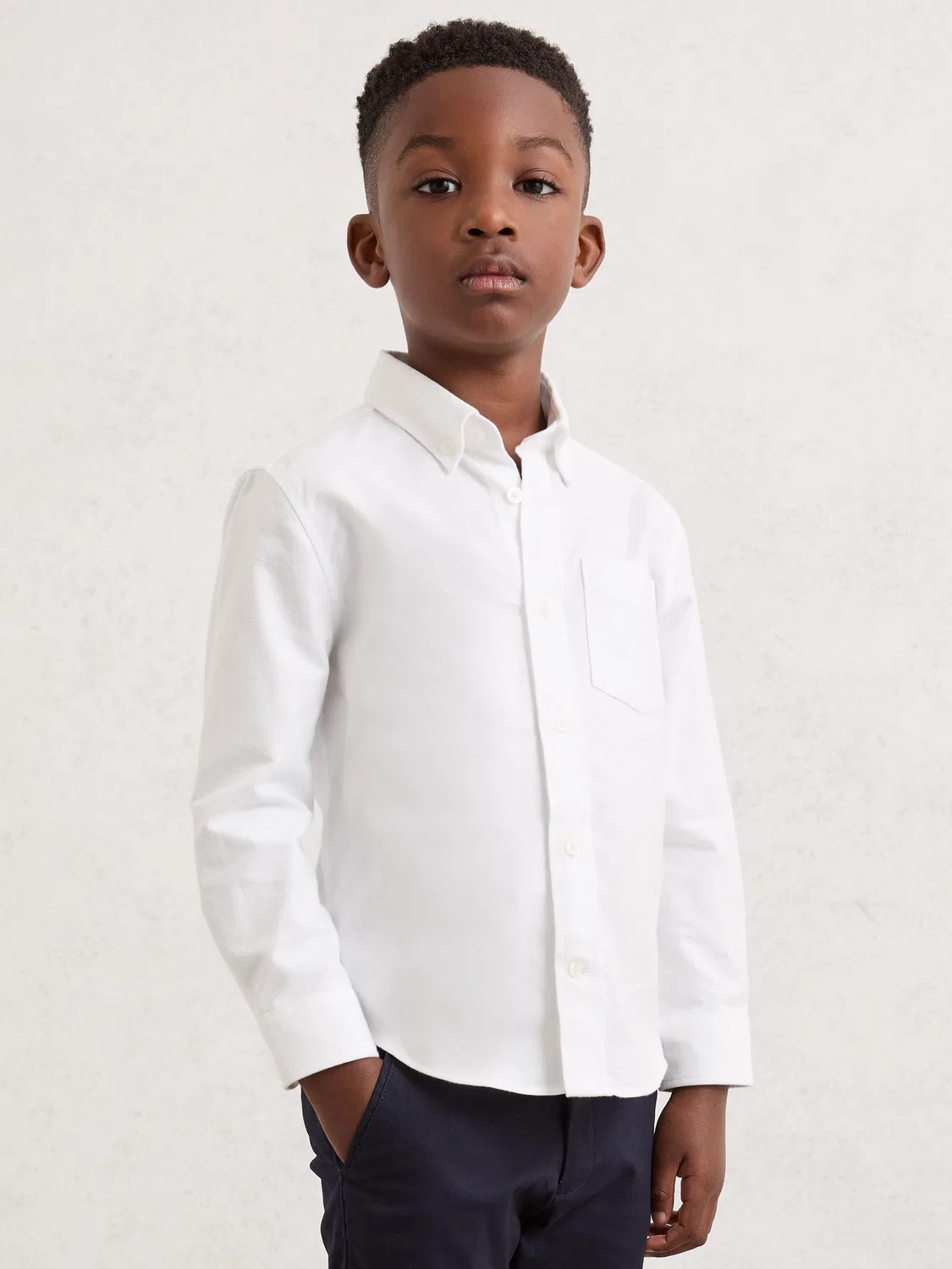 Рубашка Oxford, Greenwich Reiss, белый
