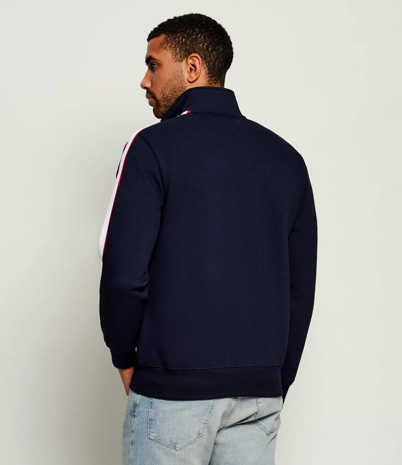 Худи на молнии Tommy Hilfiger, темно-синий — фото 3
