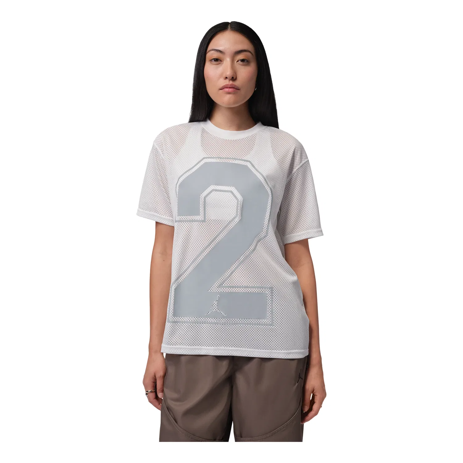 Женская футболка Flight Girlfriend T-Shirt 'Summit White' Jordan, Summit White