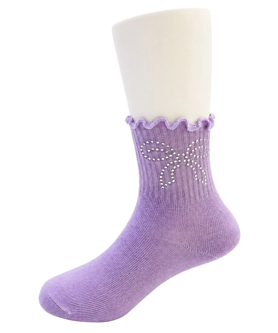Комплект носков-гольф с блестками, модель Mid Crew Socks Rainbow Sugar, Multi Color — фото 2