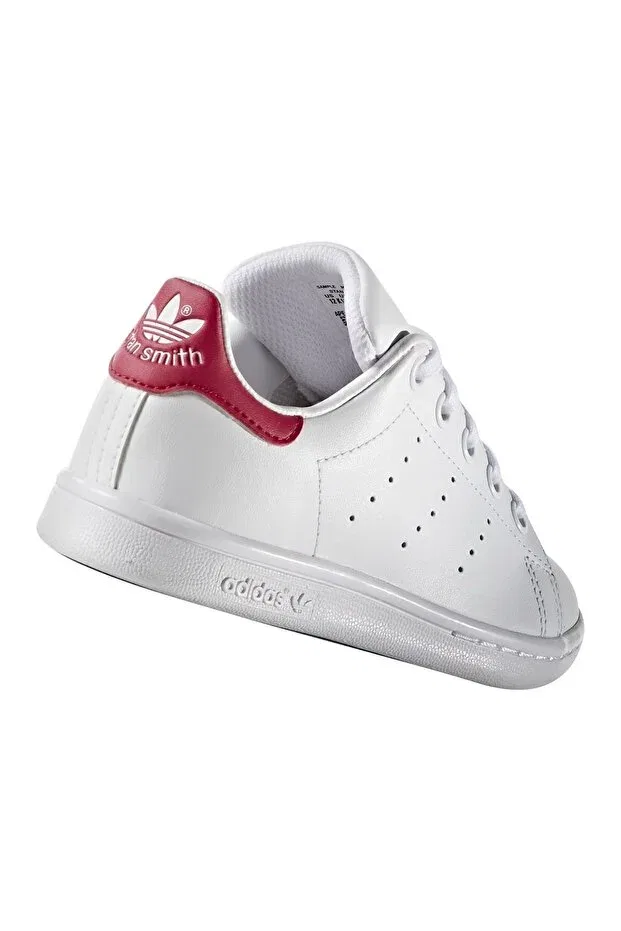 Детские кроссовки для девочек текстильные Stan Smith C Co Kids Adidas — фото 4