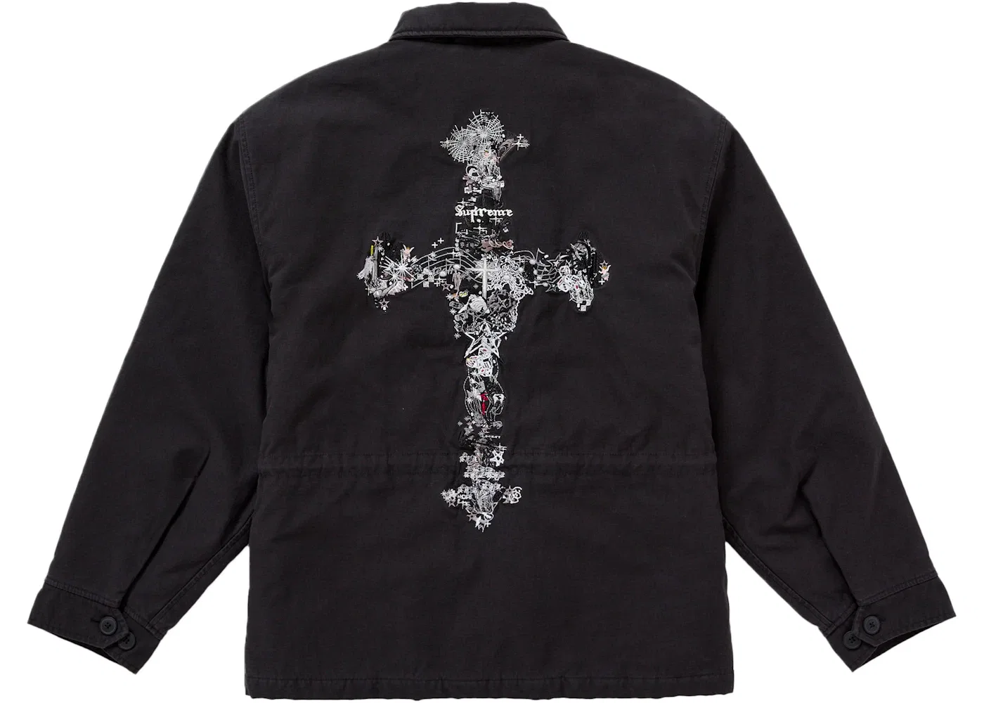 Мужская куртка с принтом M52 Jacket Supreme, Black — фото 3