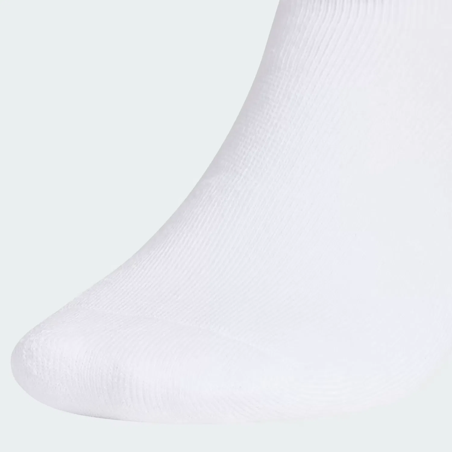 Носки-следки влагоотводящие, набор из 6 пар, trefoil 2.0 Adidas Originals, белый/черный — фото 3