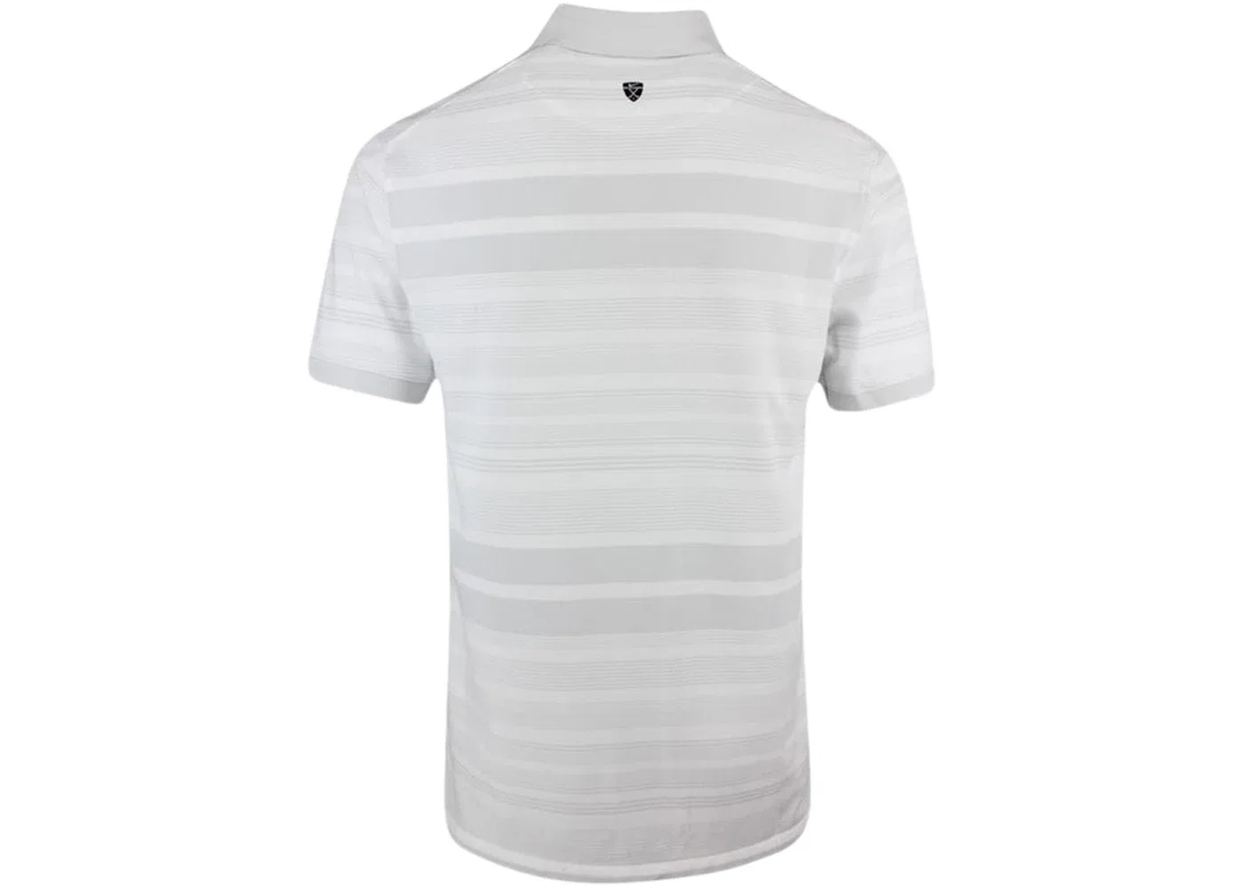 Мужское поло с коротким рукавом Nike Golf Tiger Woods Heritage Slim fit Polo, Photon Dust/White — фото 2