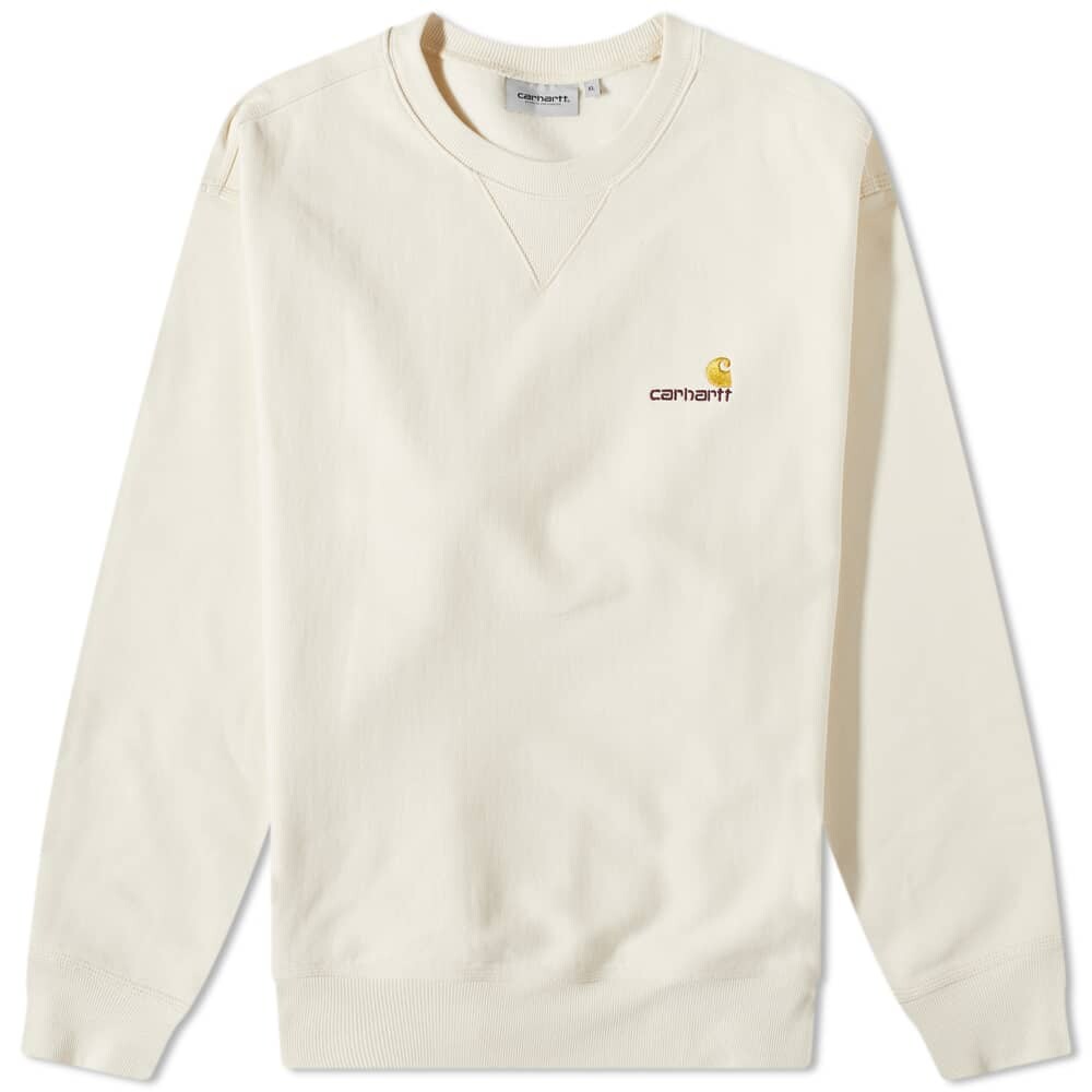 

Толстовка Carhartt WIP American Script Sweat, Белый, Толстовка Carhartt WIP American Script Sweat