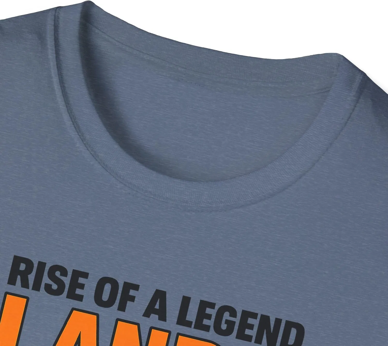 Женская футболка с принтом Salute to Norris Formula Racing Champion 2025 Shirt, индиго меланж — фото 3