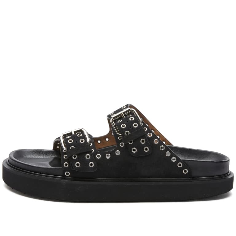 

Сандалии Isabel Marant Lennya Suede, черный