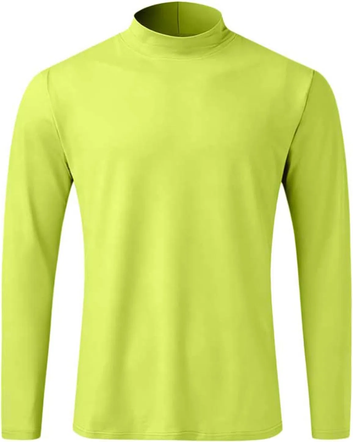 Мужская водолазка с длинным рукавом slim fit, Light Green — фото 2