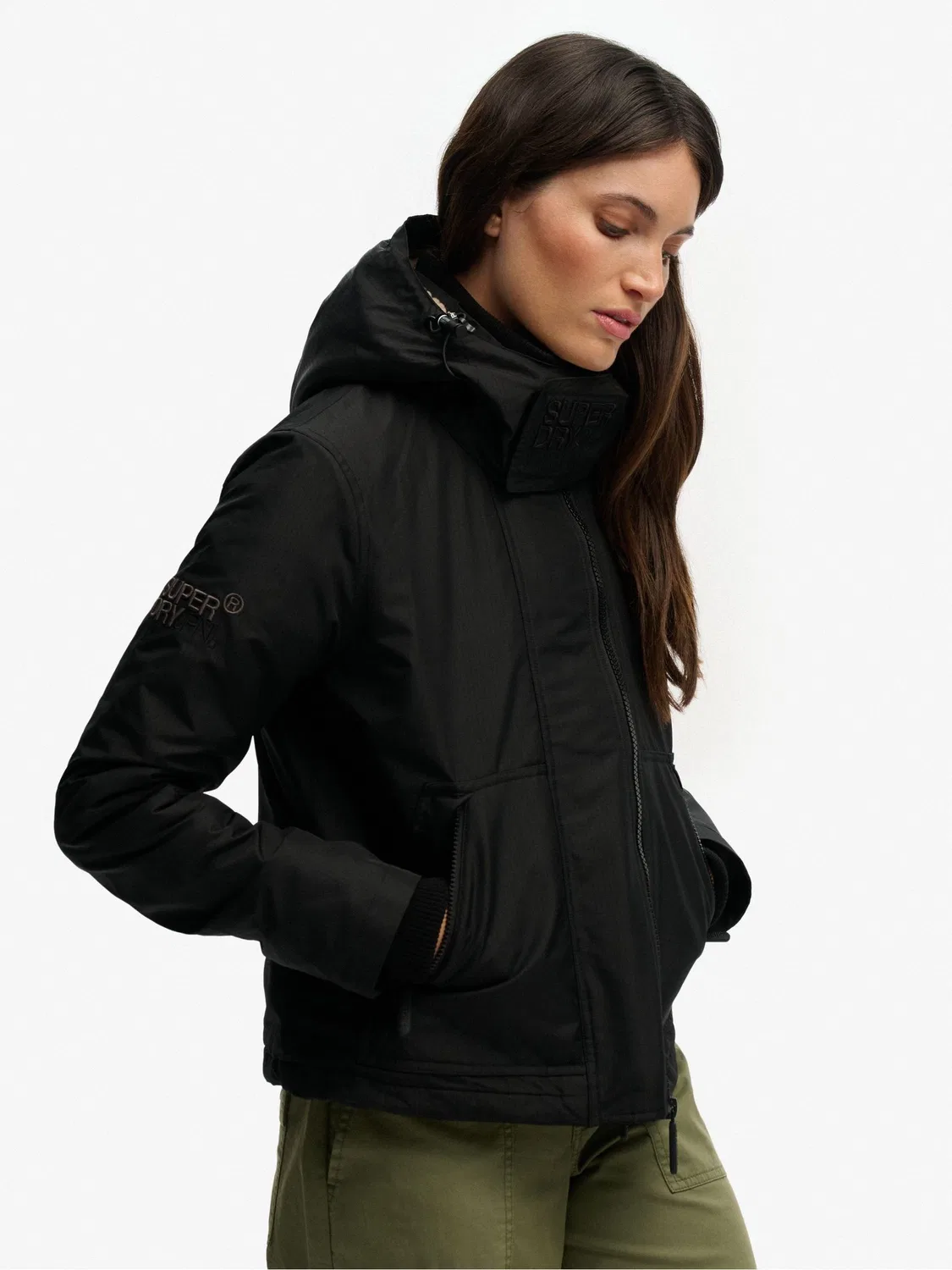 Куртка ветрозащитная Arctic Windcheater Superdry, черный — фото 3