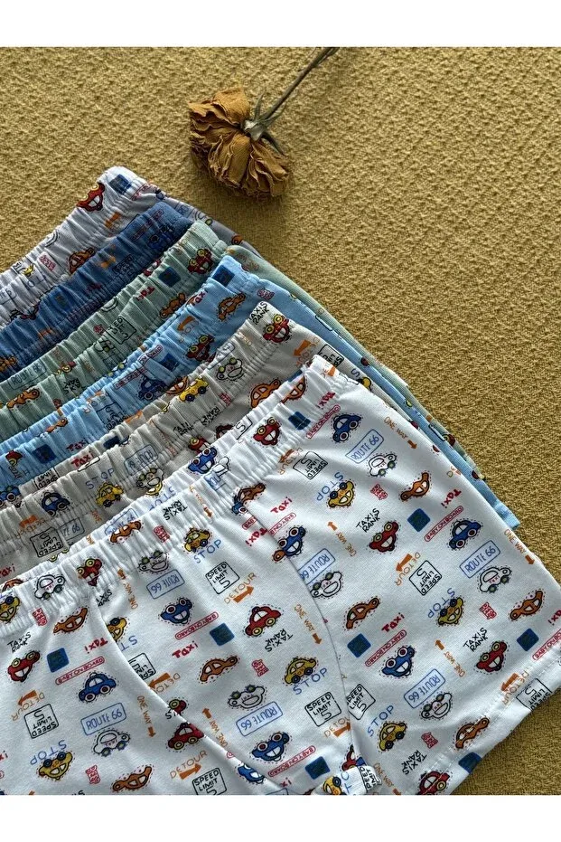 Детские боксеры для мальчиков хлопковые набор 6 шт Myquality, Multicolor — фото 3