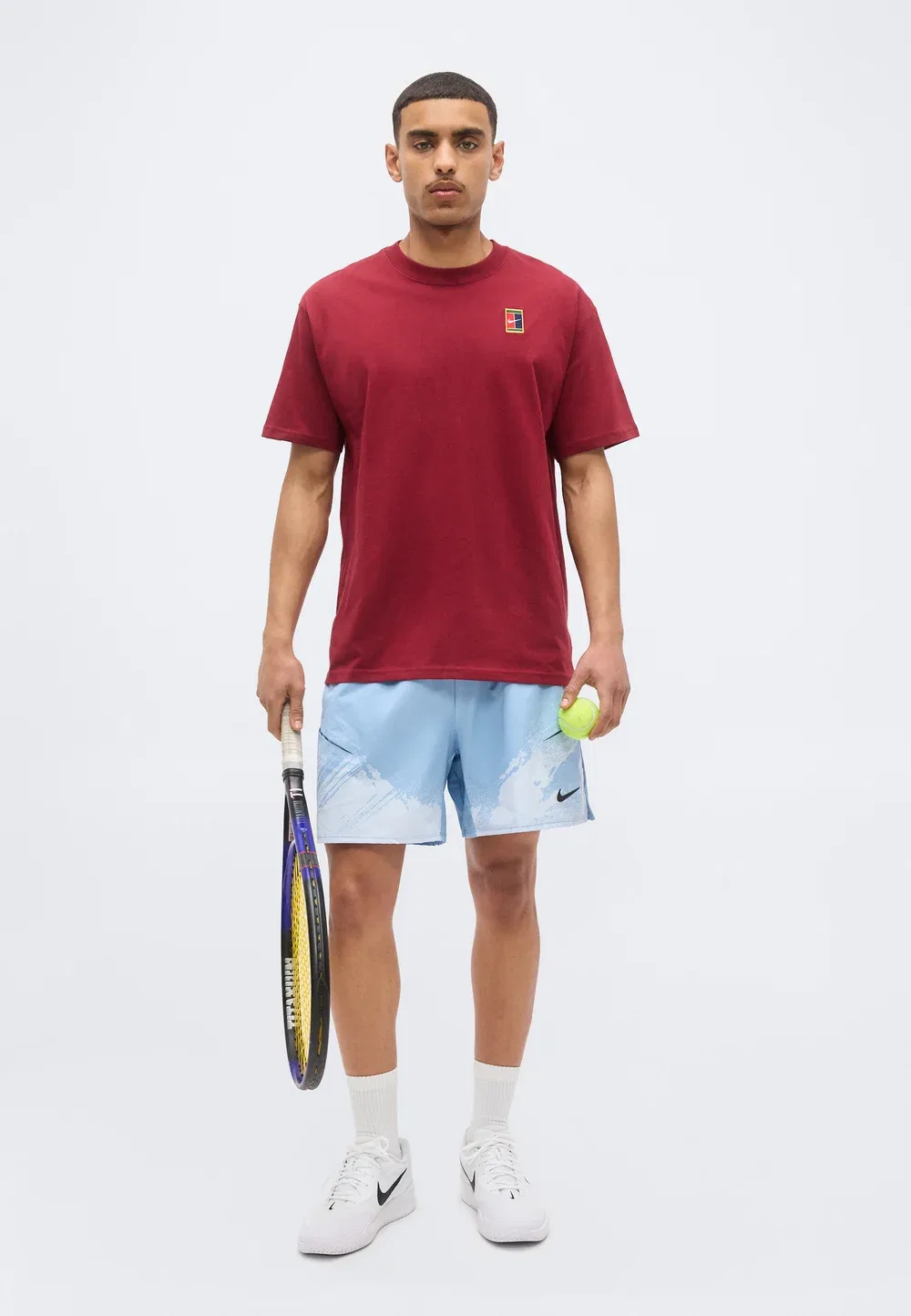 Tee m90 - базовая футболка Nike Performance, Team Red — фото 2