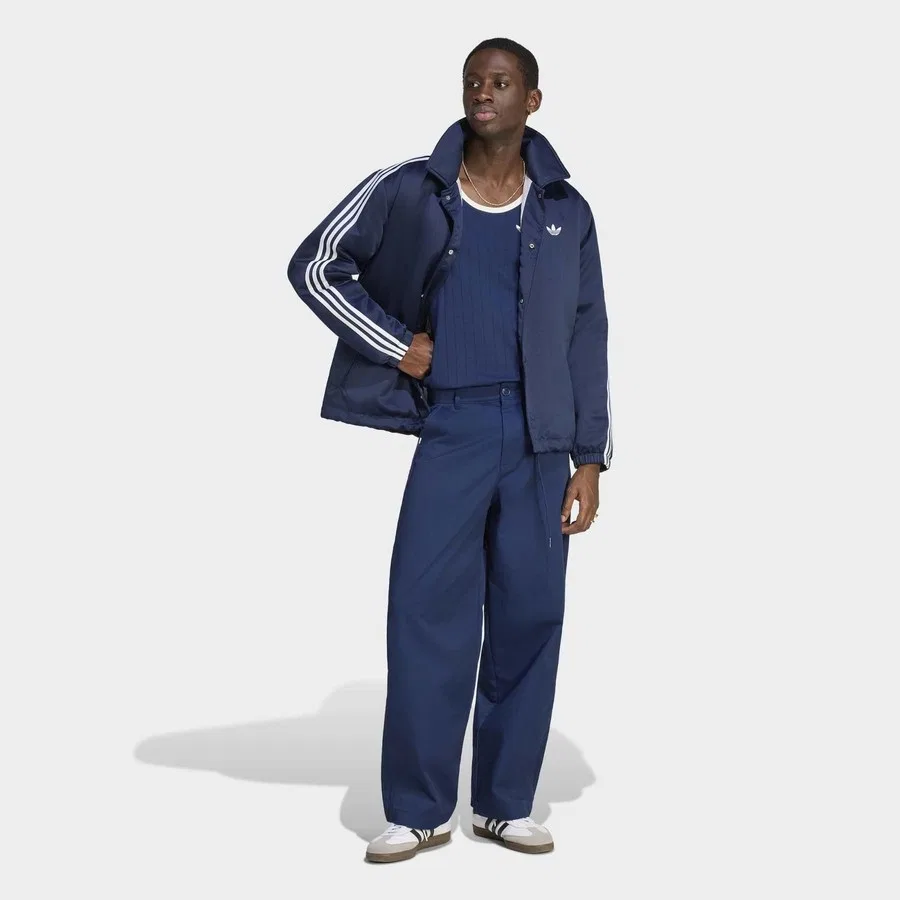 Мужская куртка с длинным рукавом Originals adidas, Темно-синий — фото 3