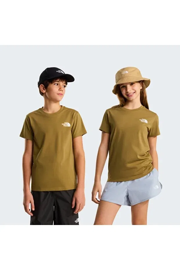Детская футболка с коротким рукавом Teen Simple Dome Regular SS Tee The North Face, Cedar