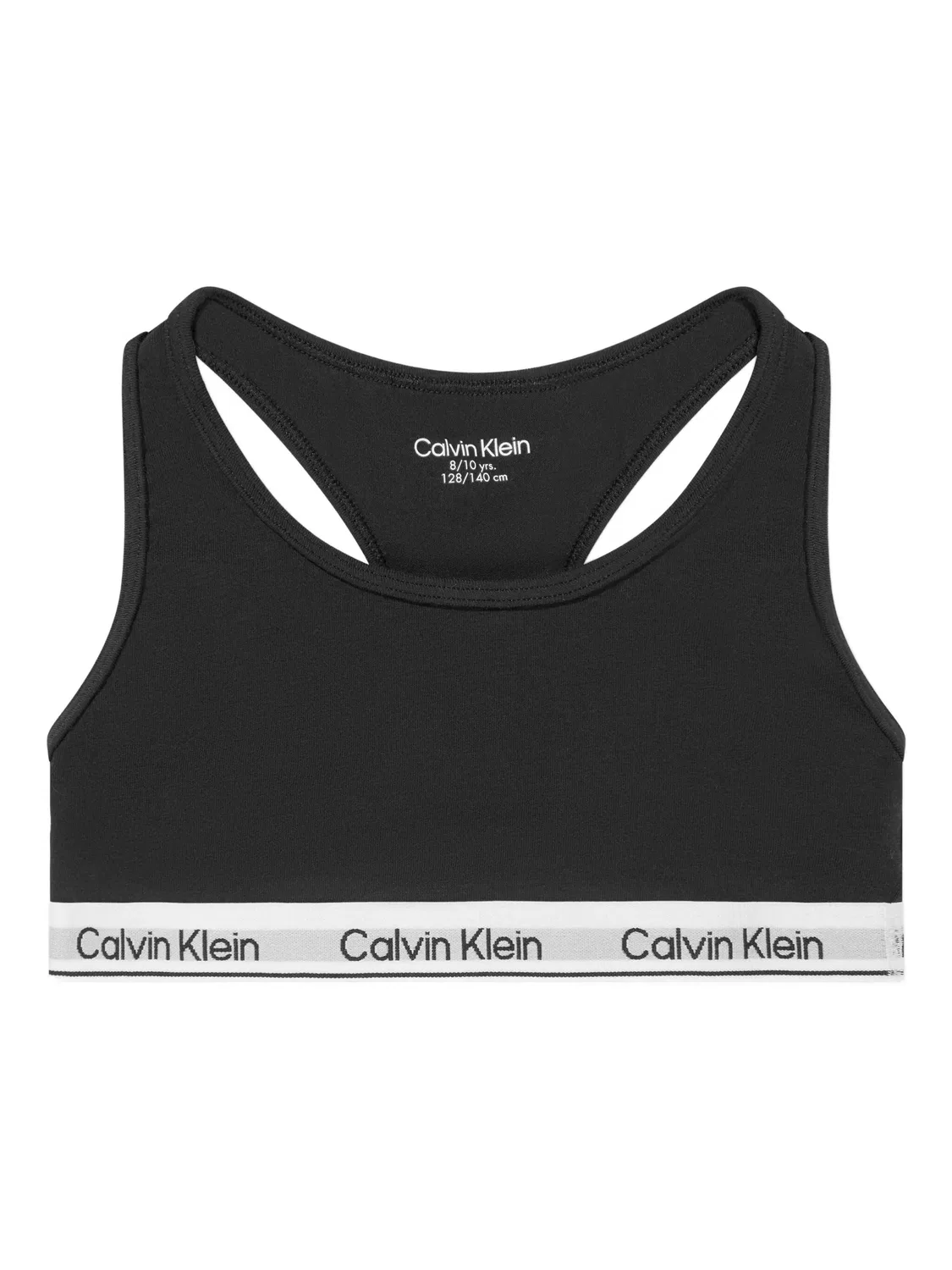 Комплект из двух бюстгальтеров с логотипом Calvin Klein Kids, черный — фото 3